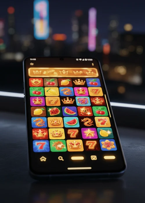 Interface de jeu immersive du Bet333 Casino affichant des machines à sous populaires, des croupiers en direct et des bannières de bonus colorées pour les joueurs belges.